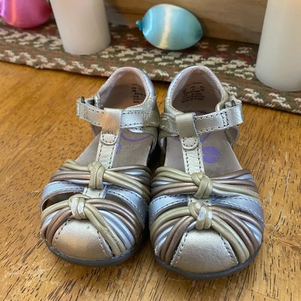 Baby Stride Rite Leather Sandals - Picture 3 of 7